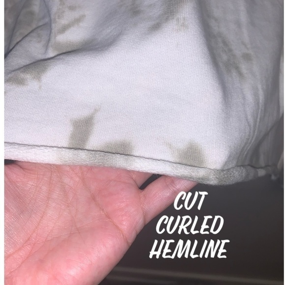 Last Dusky Sage Drop Cropped Tie Dye Hoodie - Picture 12 of 13